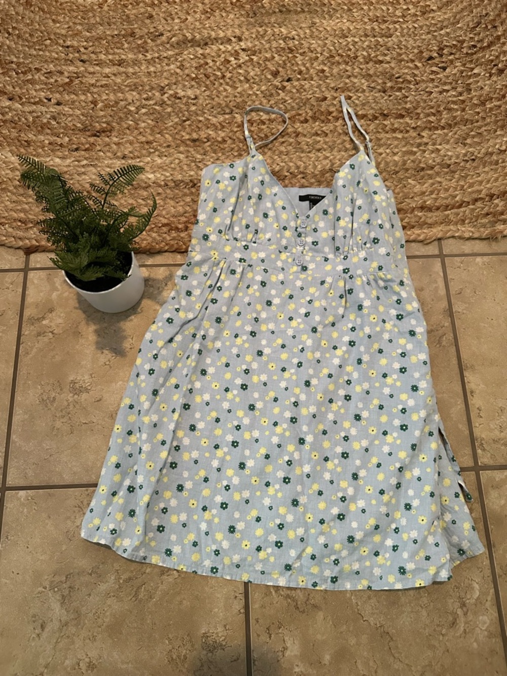 FLORAL MINI DRESS